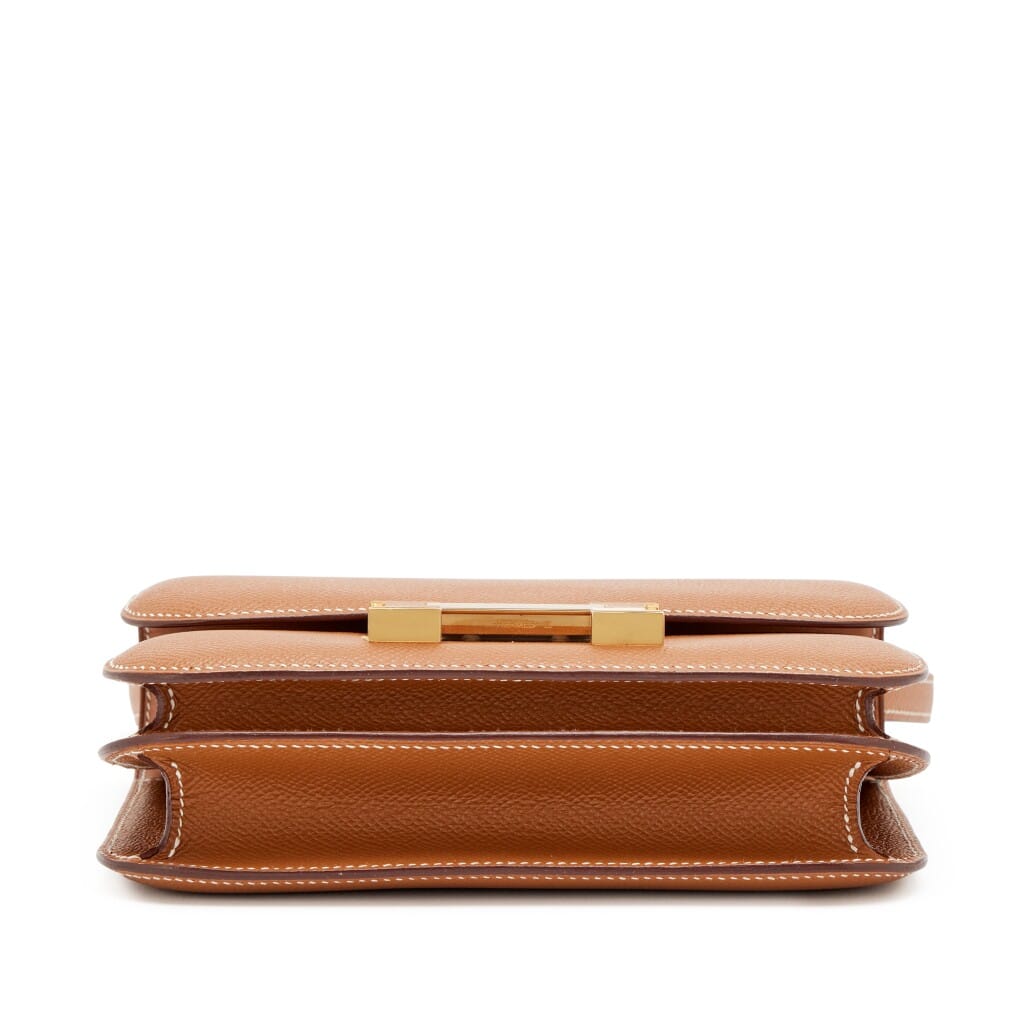 Gold Epsom Mini Constance 18 Gold Hardware, 2020