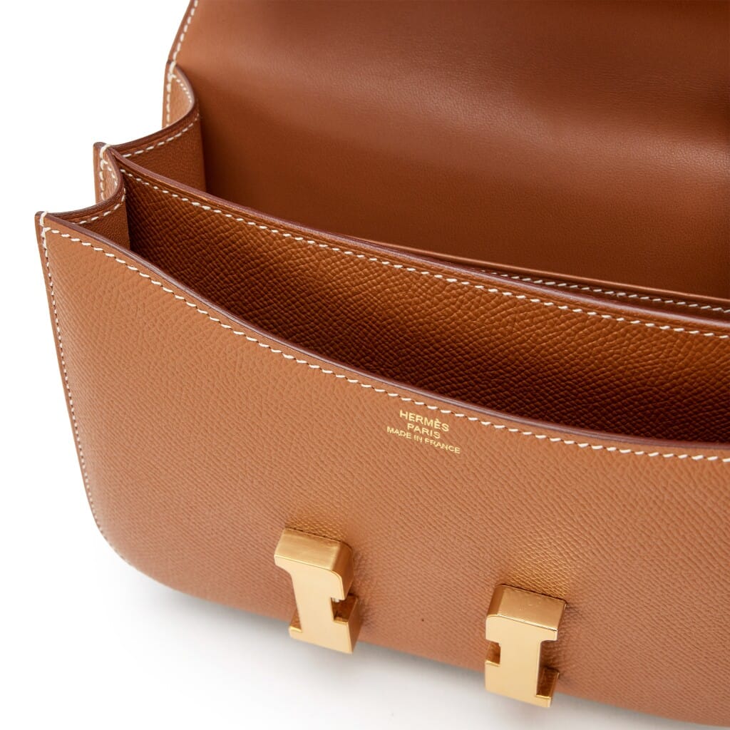 Gold Epsom Mini Constance 18 Gold Hardware, 2020