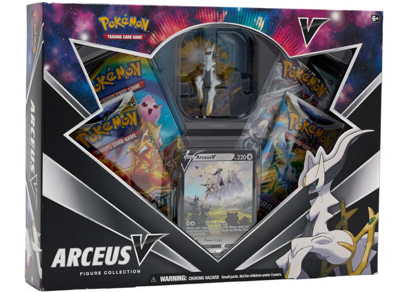 Pokémon TCG Sword & Shield Arceus V Figure Collection Box