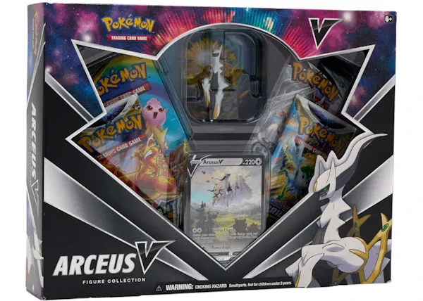Pokémon TCG Sword & Shield Arceus V Figure Collection Box