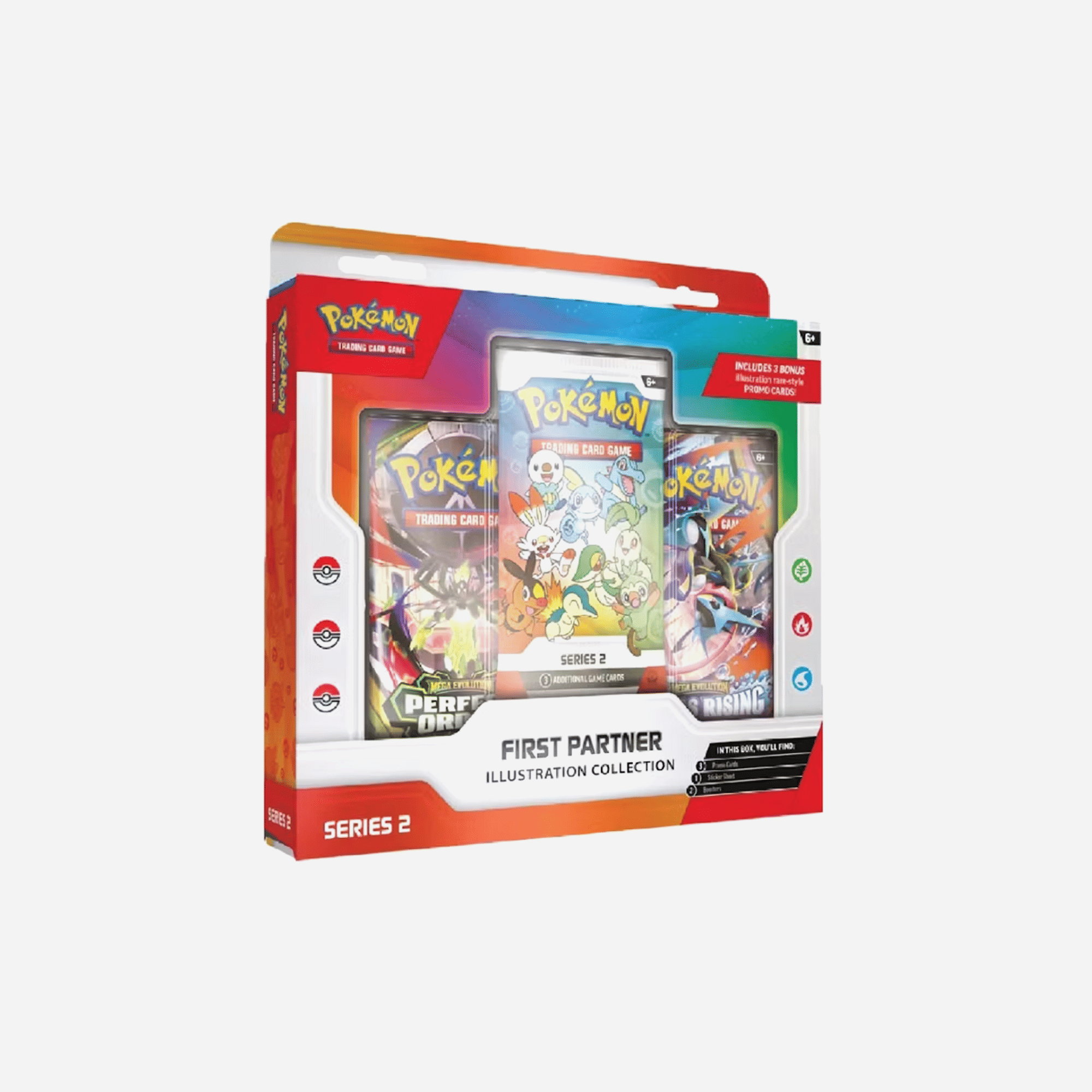 2026 Pokemon Mega Evolution First Partner Illustration Collection Series 2