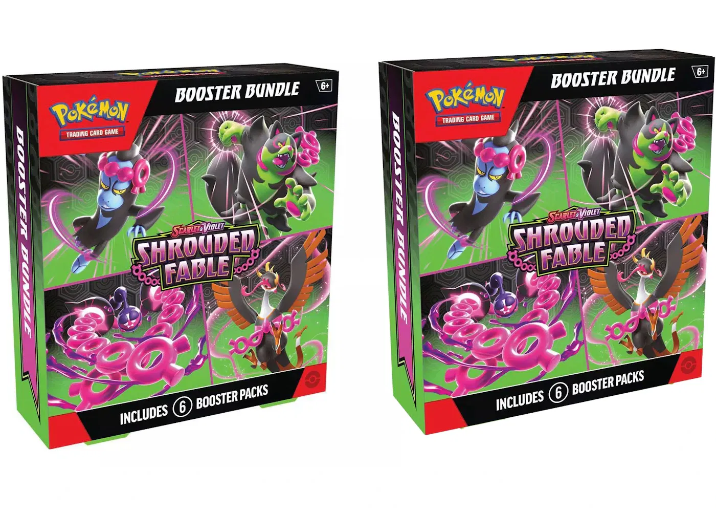 Pokémon Scarlet & Violet Shrouded Fable Booster Box 2x Lot