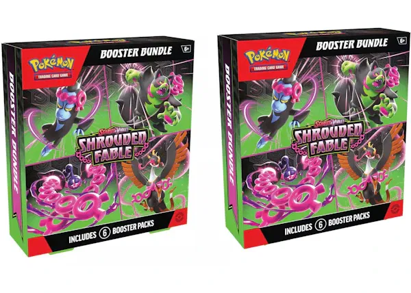 Pokémon Scarlet & Violet Shrouded Fable Booster Box 2x Lot