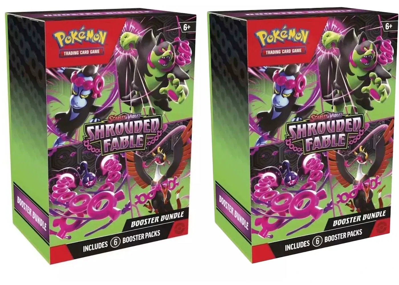 Pokémon Scarlet & Violet Shrouded Fable Booster Box 2x Lot