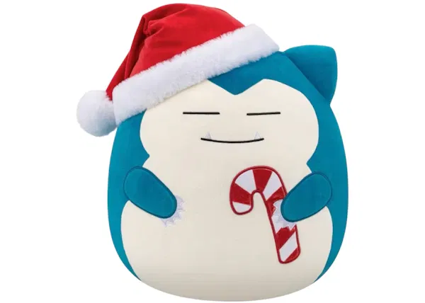 Pokemon Holiday Squishmallows Snorlax Plush