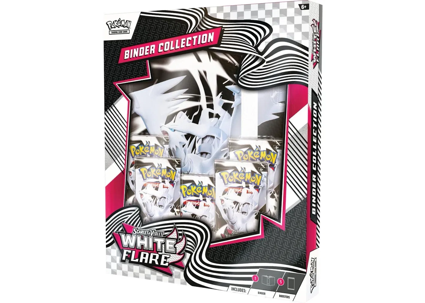 Pokémon Scarlet & Violet White Flare Binder Collection