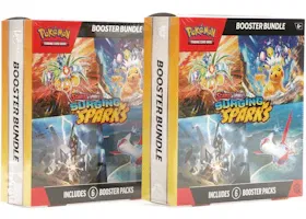 Pokémon Scarlet & Violet Surging Sparks Booster Bundle Box 2x Lot