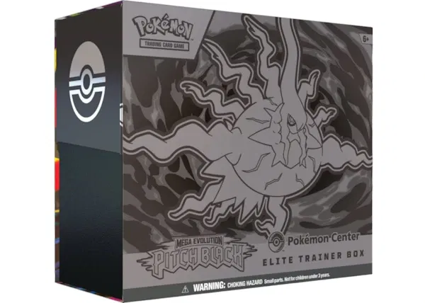 2026 Pokémon Mega Evolution Pitch Black Pokemon Center Elite Trainer Box