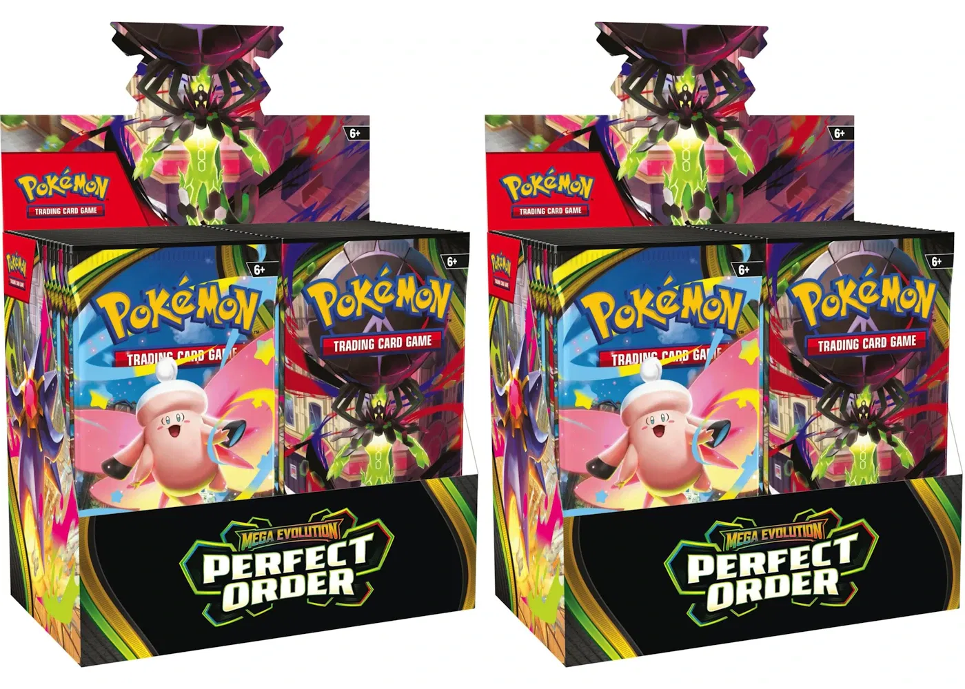 2026 Pokémon Mega Evolution Perfect Order Booster Box 2x Lot