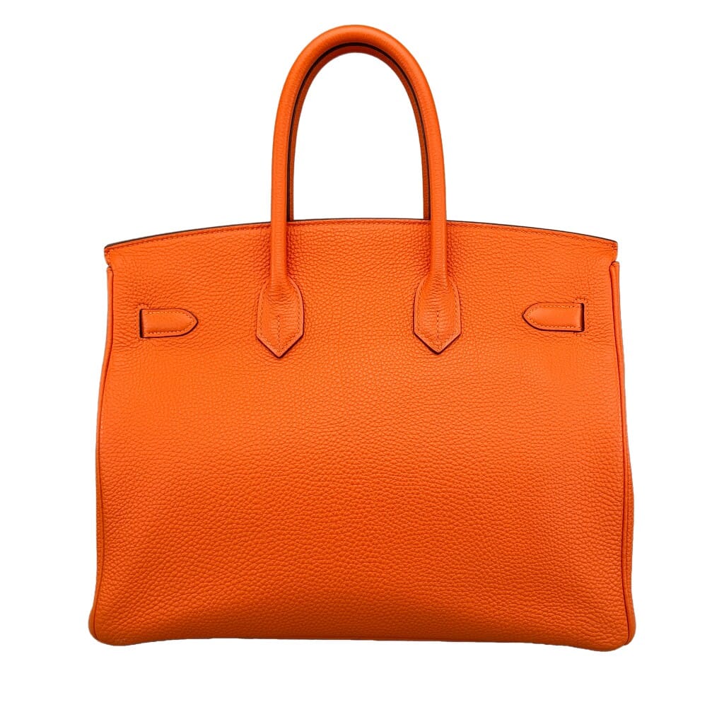Orange Togo Birkin 35 Gold Hardware, 2010