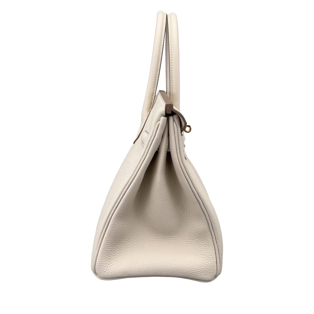 Craie Togo Birkin 30 Gold Hardware, 2025