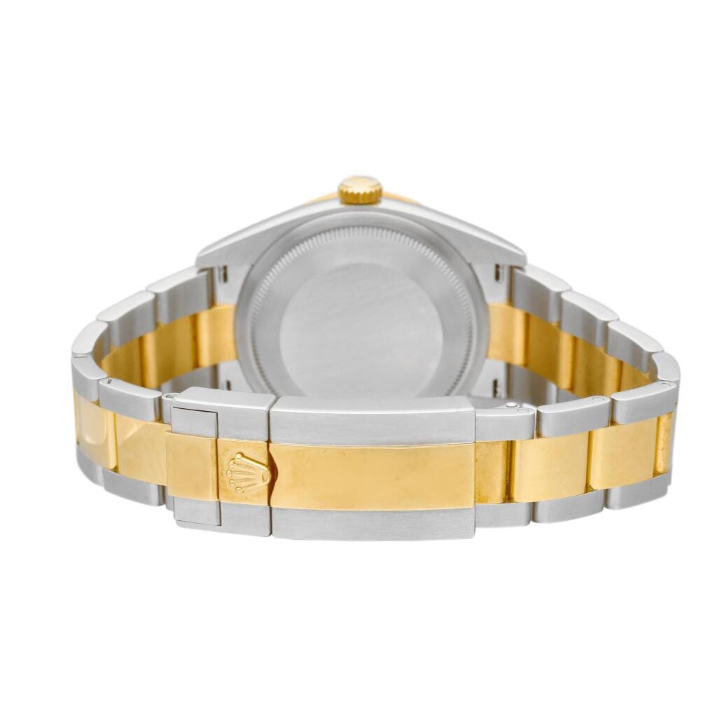 Explorer I (Reference 124273). A yellow gold and stainless steel automatic wristwatch with bracelet. Circa 2022