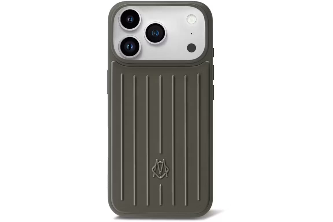 Rimowa iPhone 17 Pro Max compatible with MagSafe Case Slate Grey