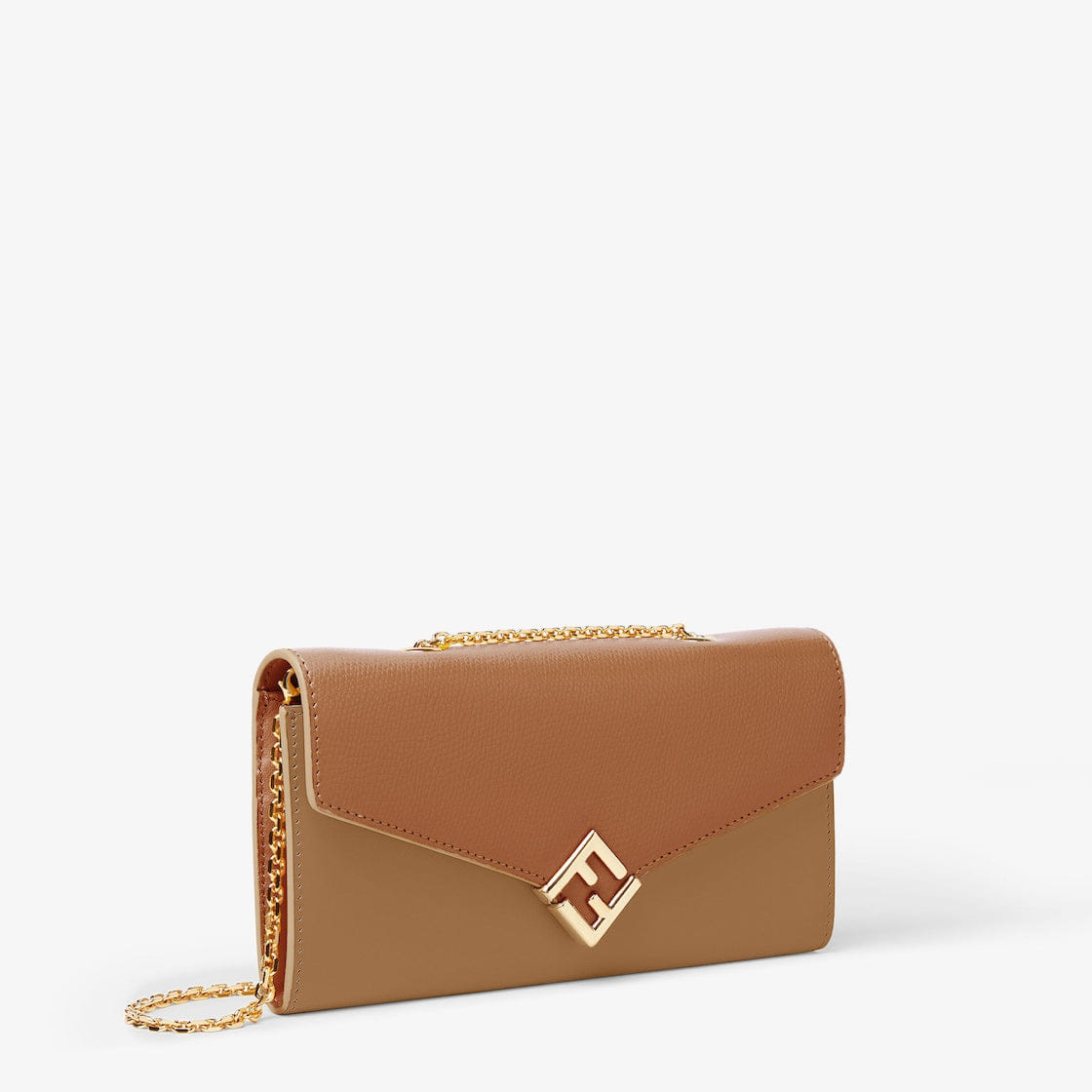 Fendi FF Diamonds chain wallet