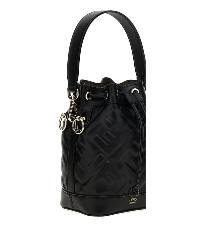 Black Mon Tresor Mini Bucket Bag