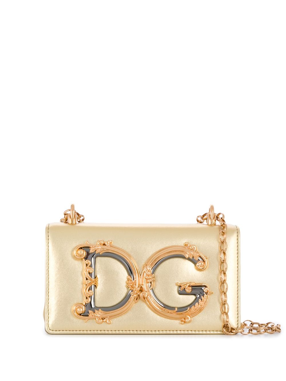 DG Girls leather mini bag