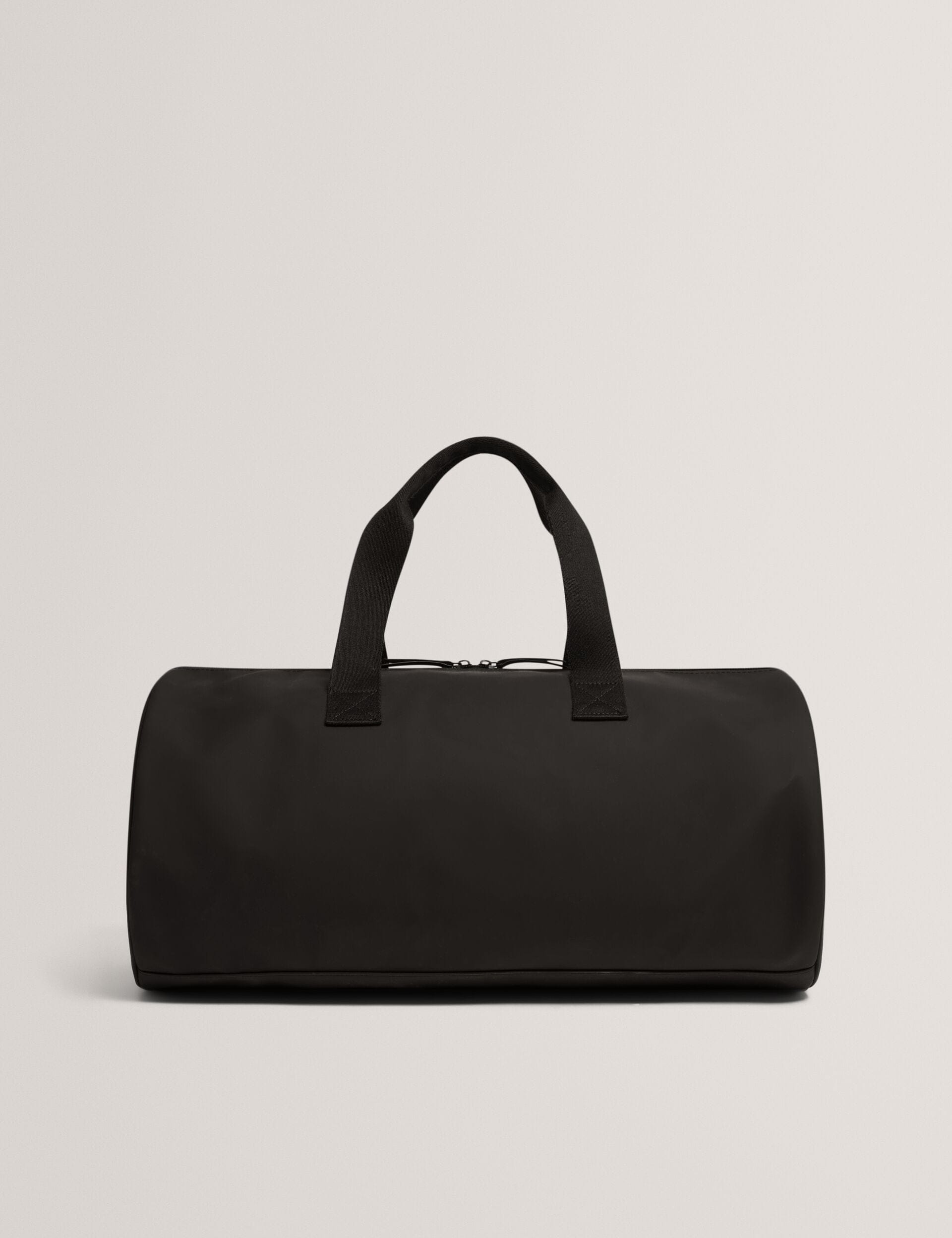 Ted Baker Ryland Rubberised Pu Barrel Holdall Bag Black