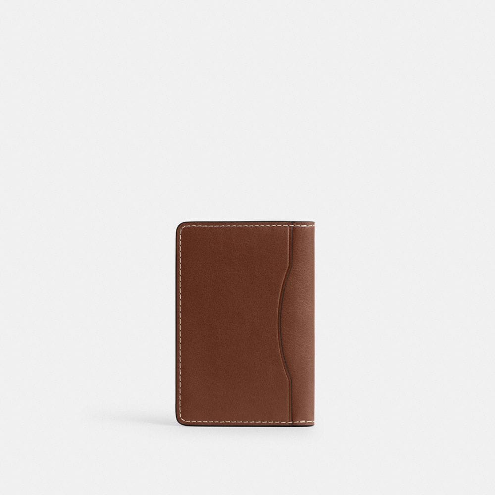 Coach Card Wallet Redwood