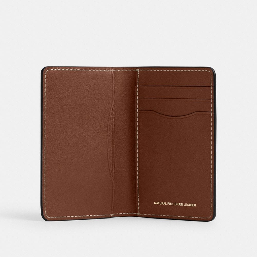 Coach Card Wallet Redwood