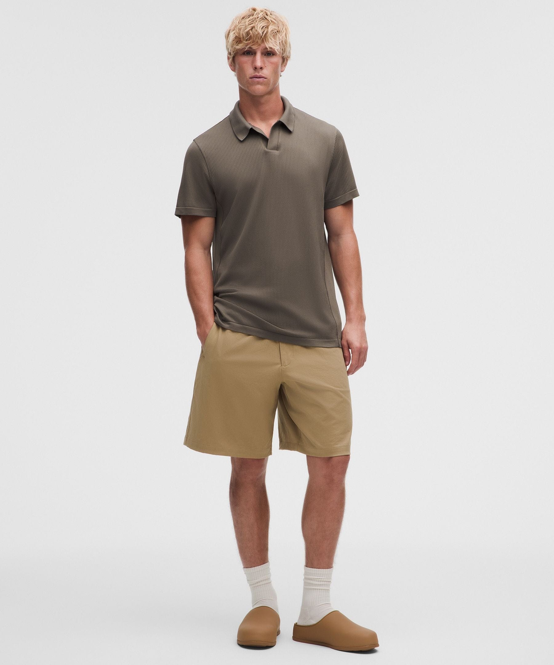 Lululemon Textured Seamless Polo Shirt
