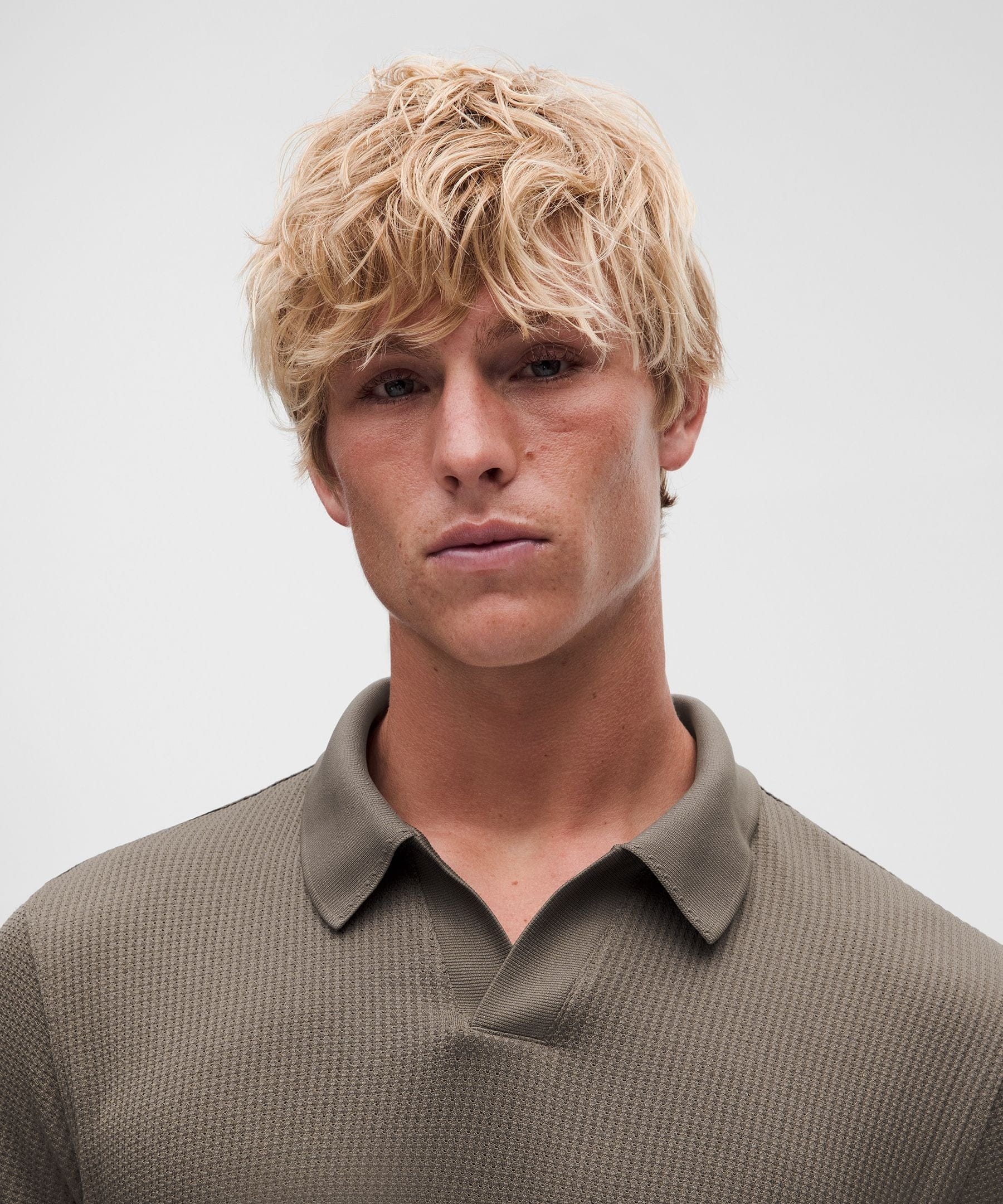 Lululemon Textured Seamless Polo Shirt