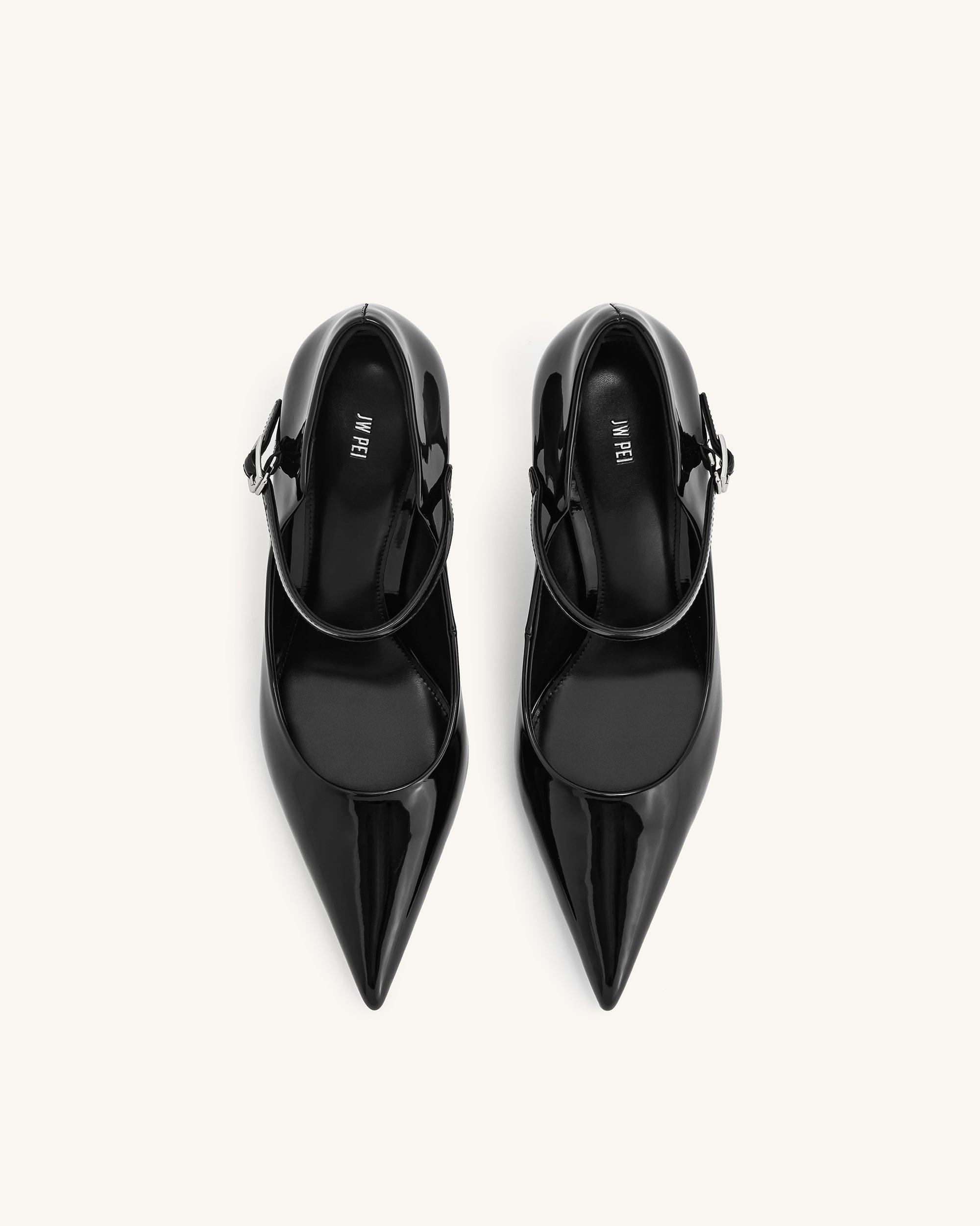 Jw Pei Thalina Patent Leather Pumps Black
