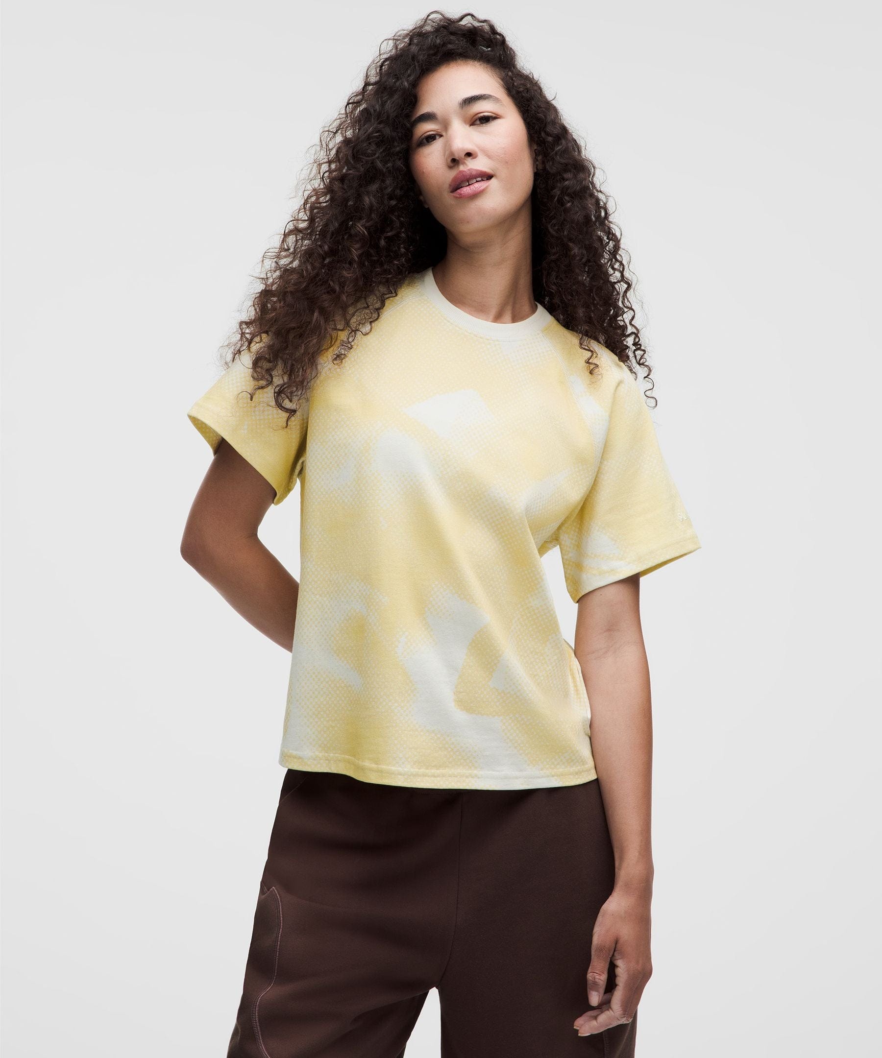 Lululemon Women's Cotton Classic Printed T-Shirt *SLNSH Collection