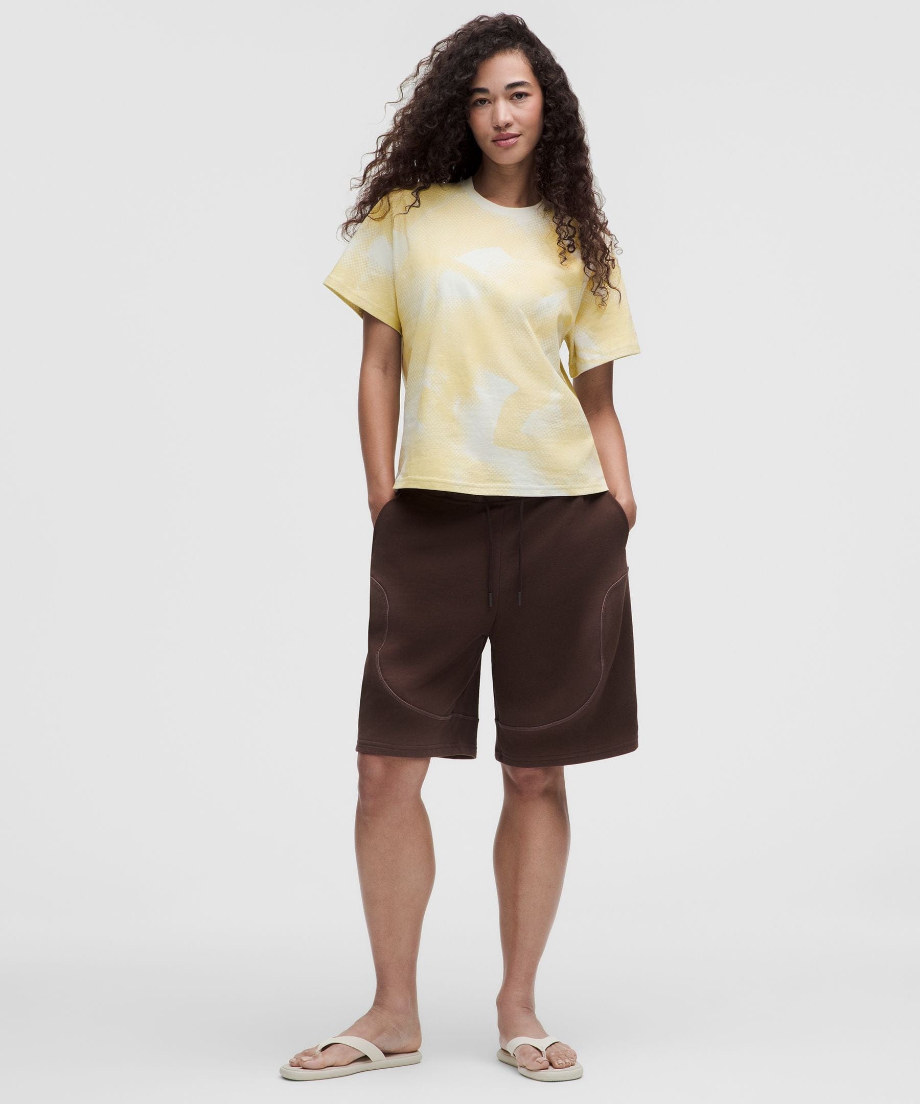 Lululemon Women's Cotton Classic Printed T-Shirt *SLNSH Collection