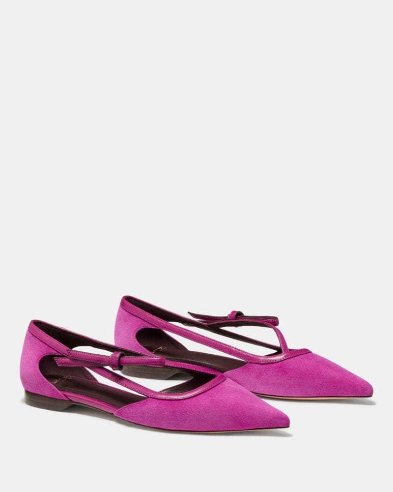 Katespade Loop Flat Beet