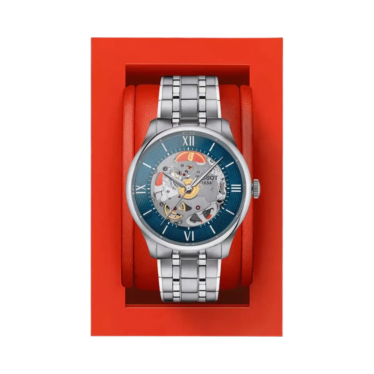 Tissot Chemin Des Tourelles Skeleton 39Mm T1398361104800