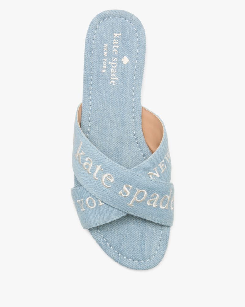 Katespade Piper Denim Slide Denim