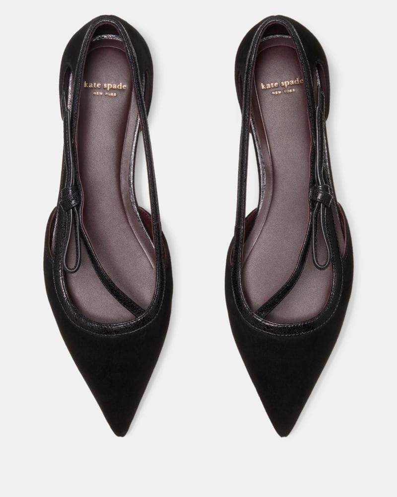 Katespade Loop Flat Black