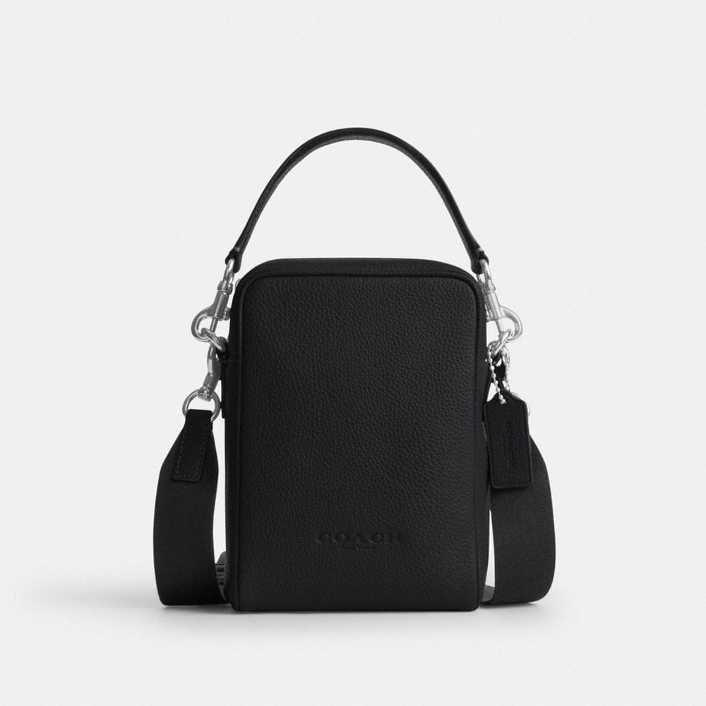 Coach Tristan Crossbody Bag 14 Silver Black