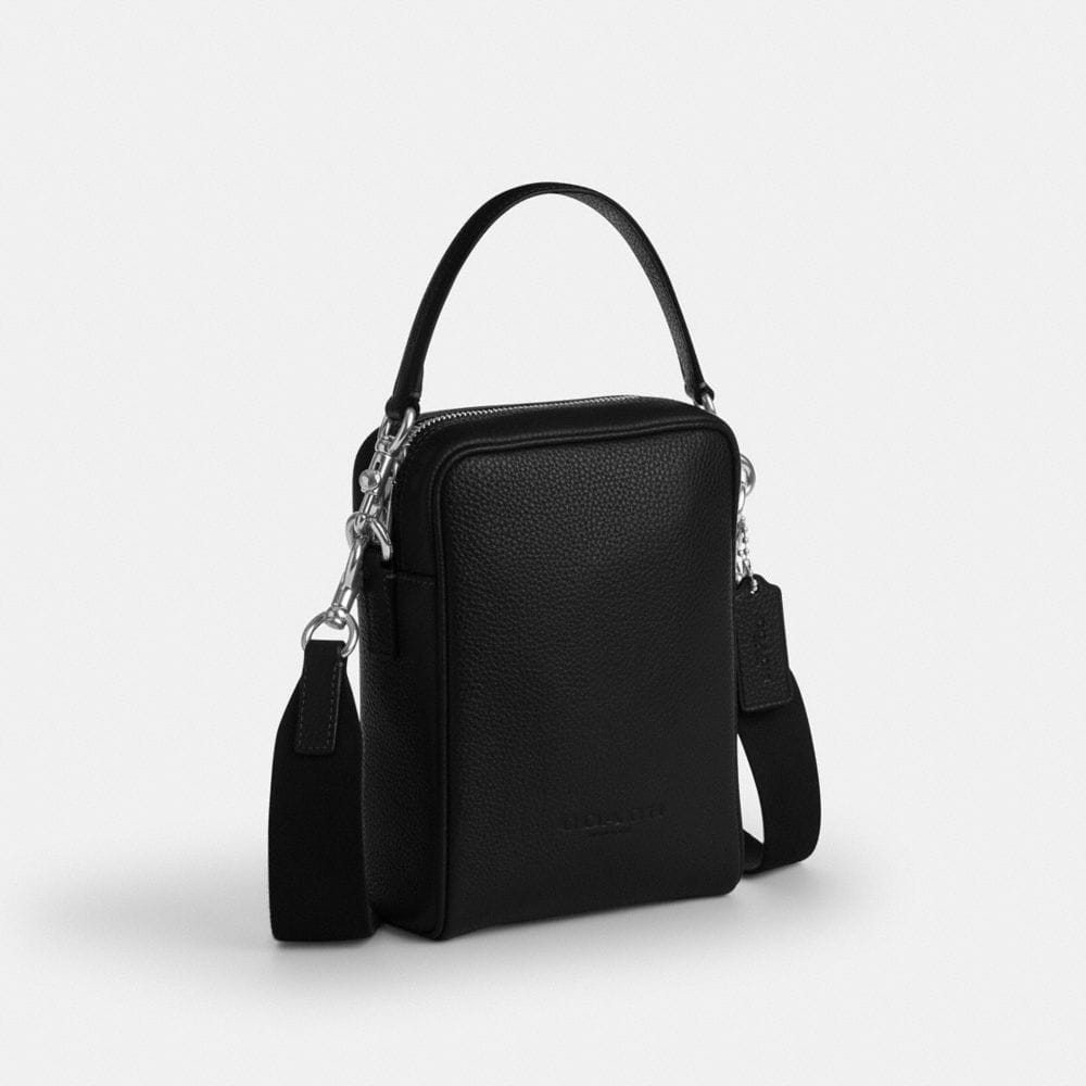 Coach Tristan Crossbody Bag 14 Silver Black