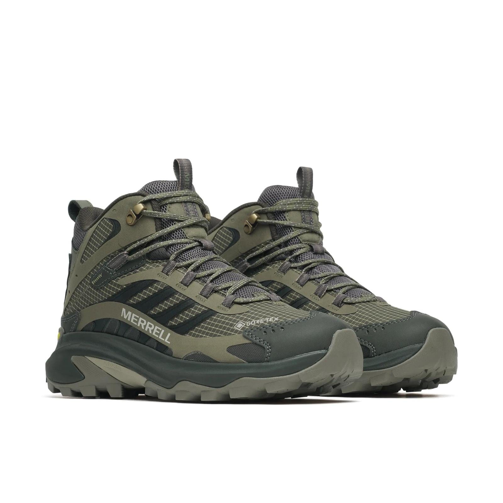 Merrell Men's Moab Speed 2 Mid GORE-TEX Olive