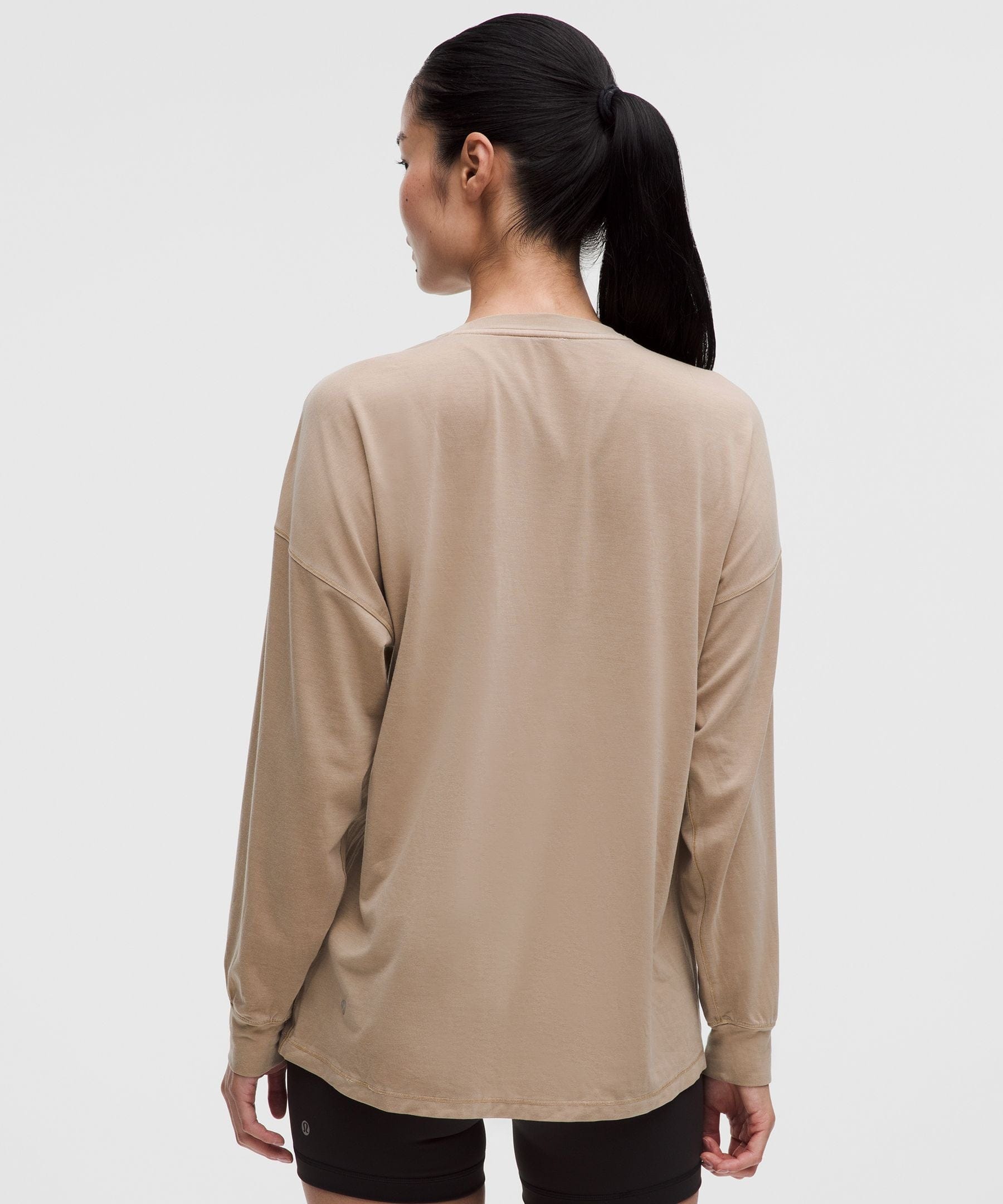Lululemon Women's EasySet Relaxed-Fit Long-Sleeve Shirt *Wash
