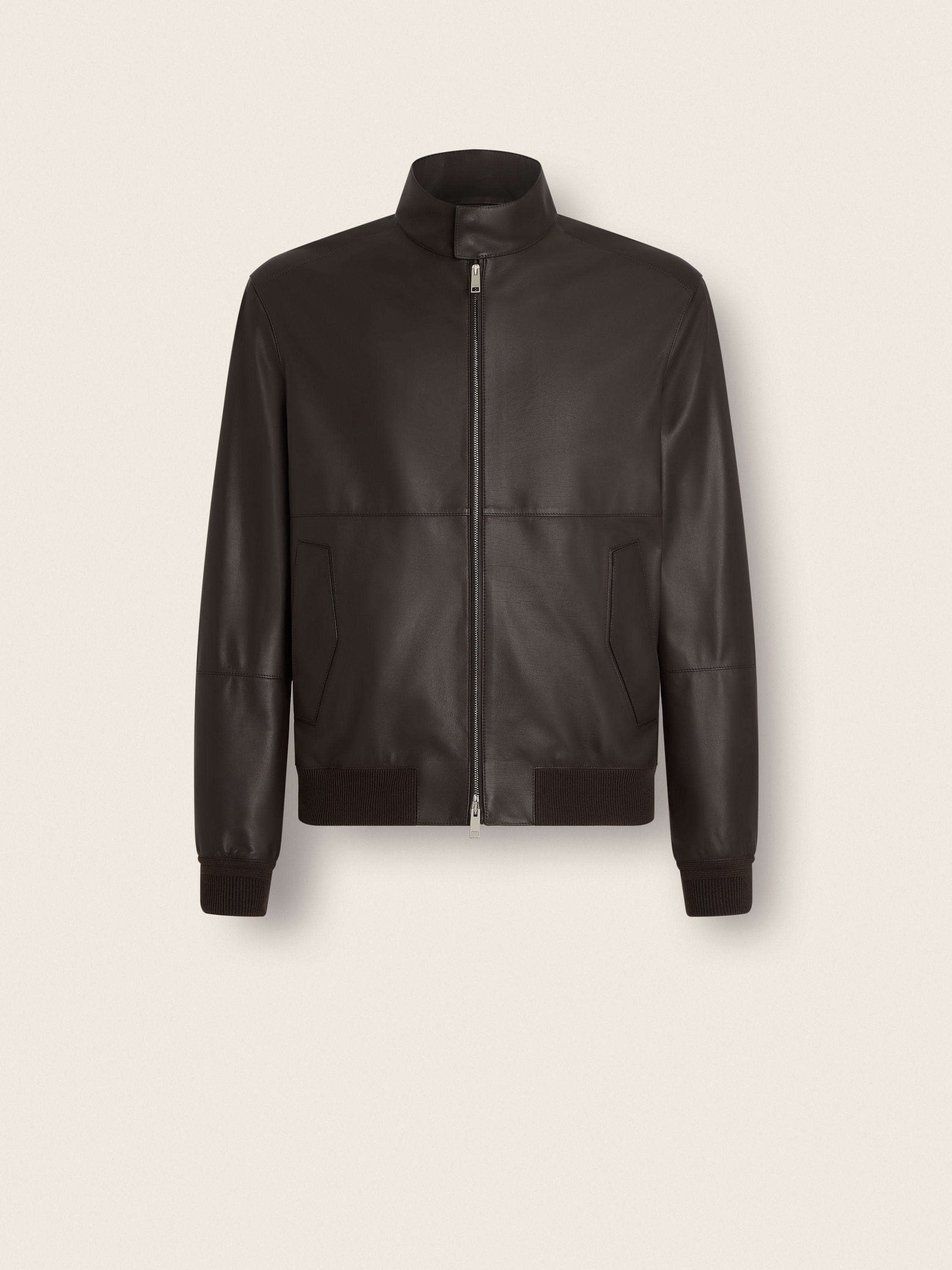 Zegna Nappa Leather Bomber