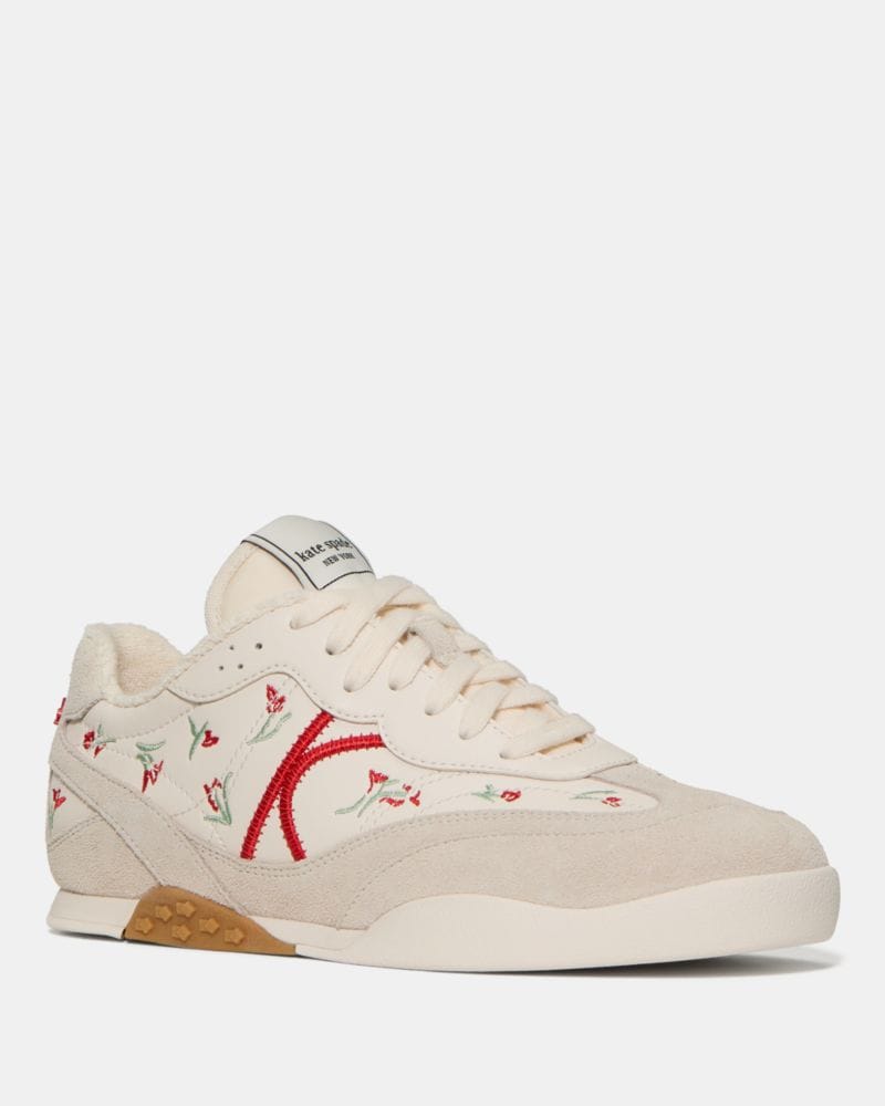 Katespade Ks Drift Sneaker Cream Barberry