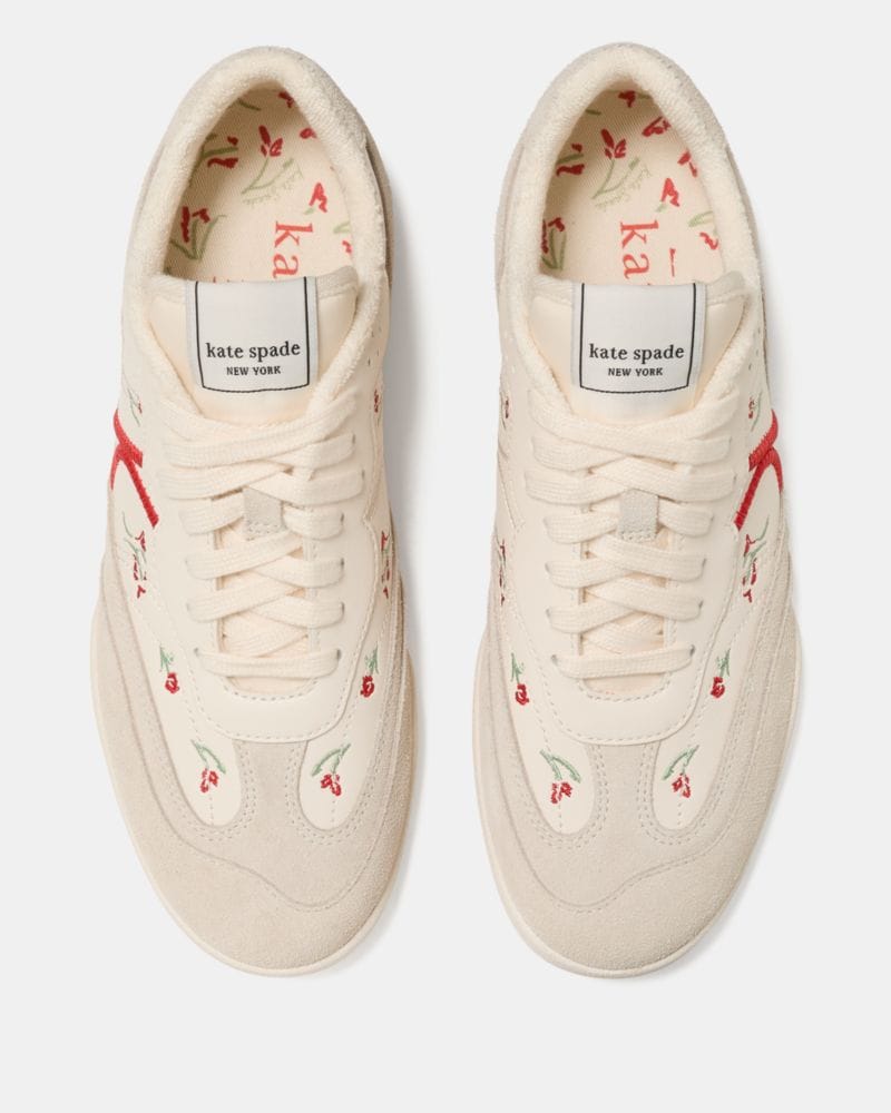 Katespade Ks Drift Sneaker Cream Barberry