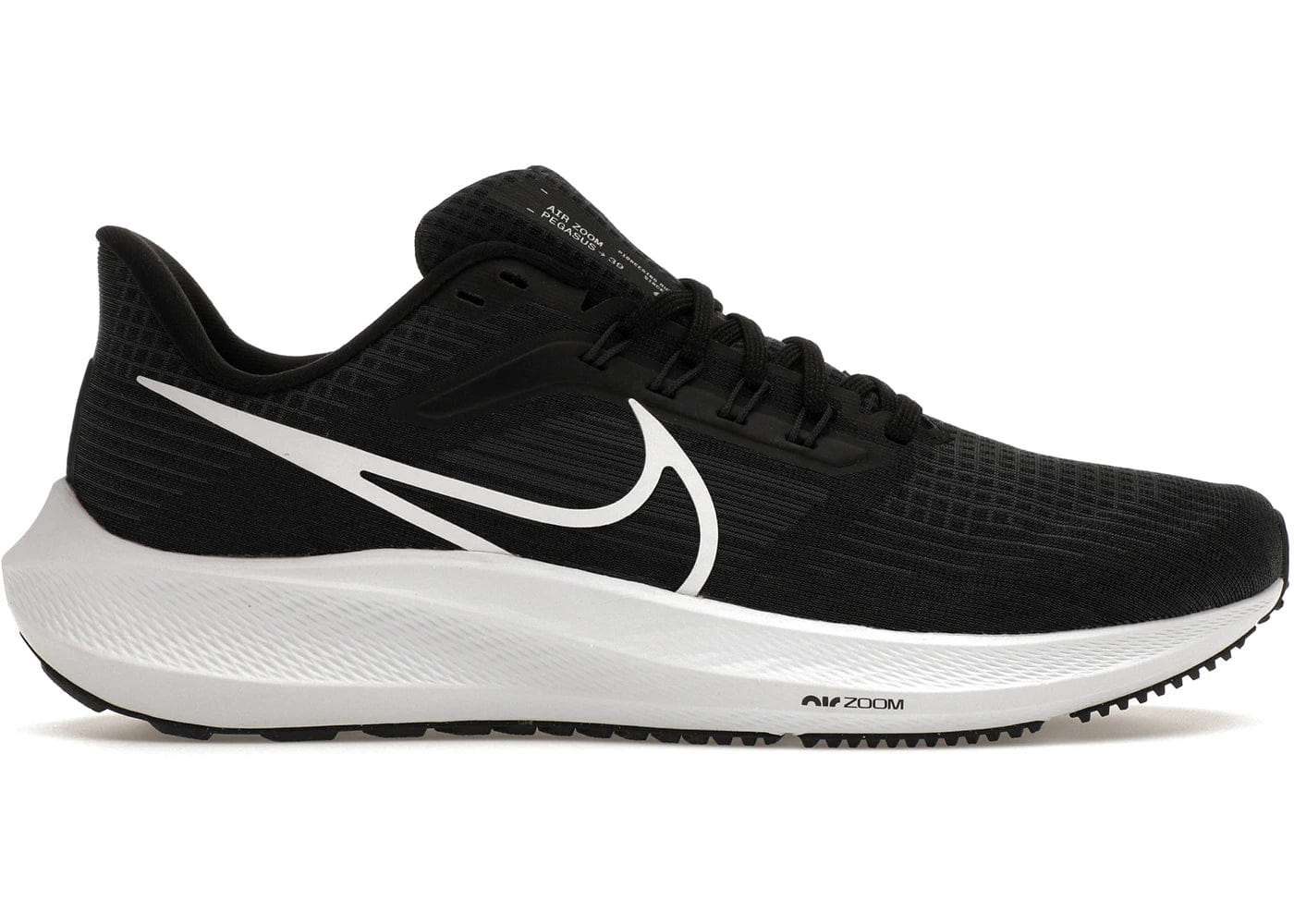 Nike Air Zoom Pegasus 39 Black White Womens