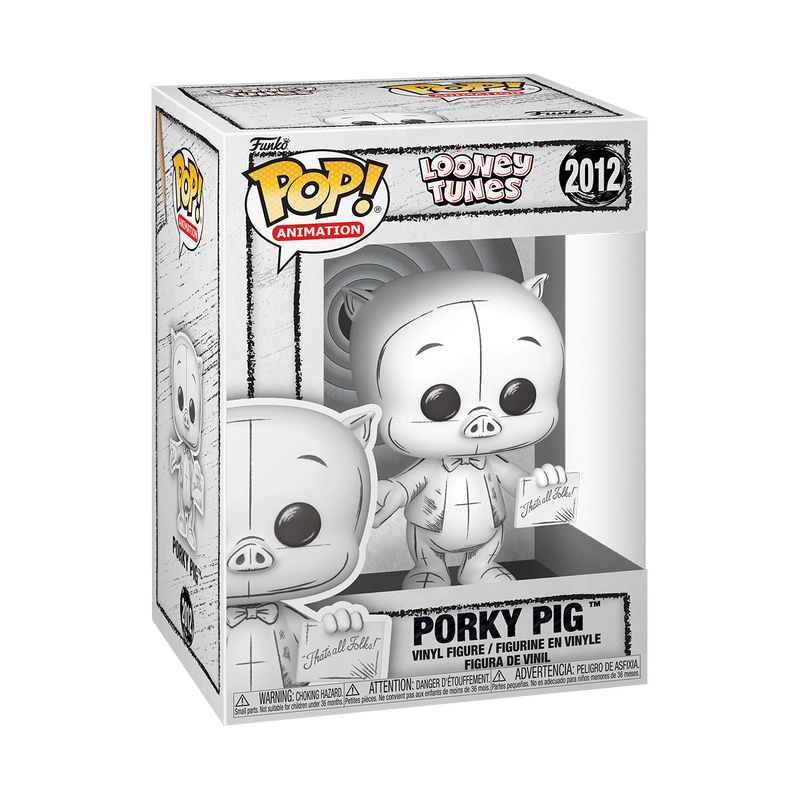 Pop! Porky Pig (Sketched Deco)