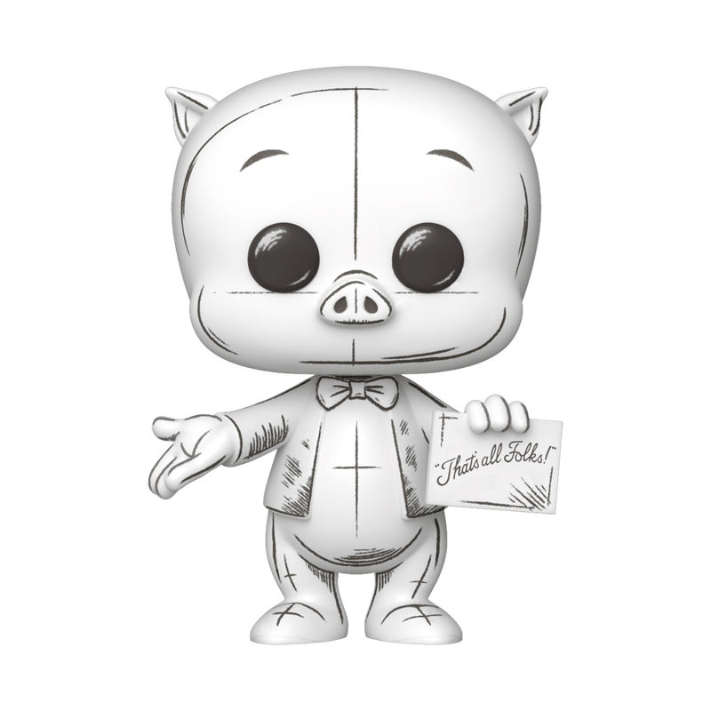Pop! Porky Pig (Sketched Deco)