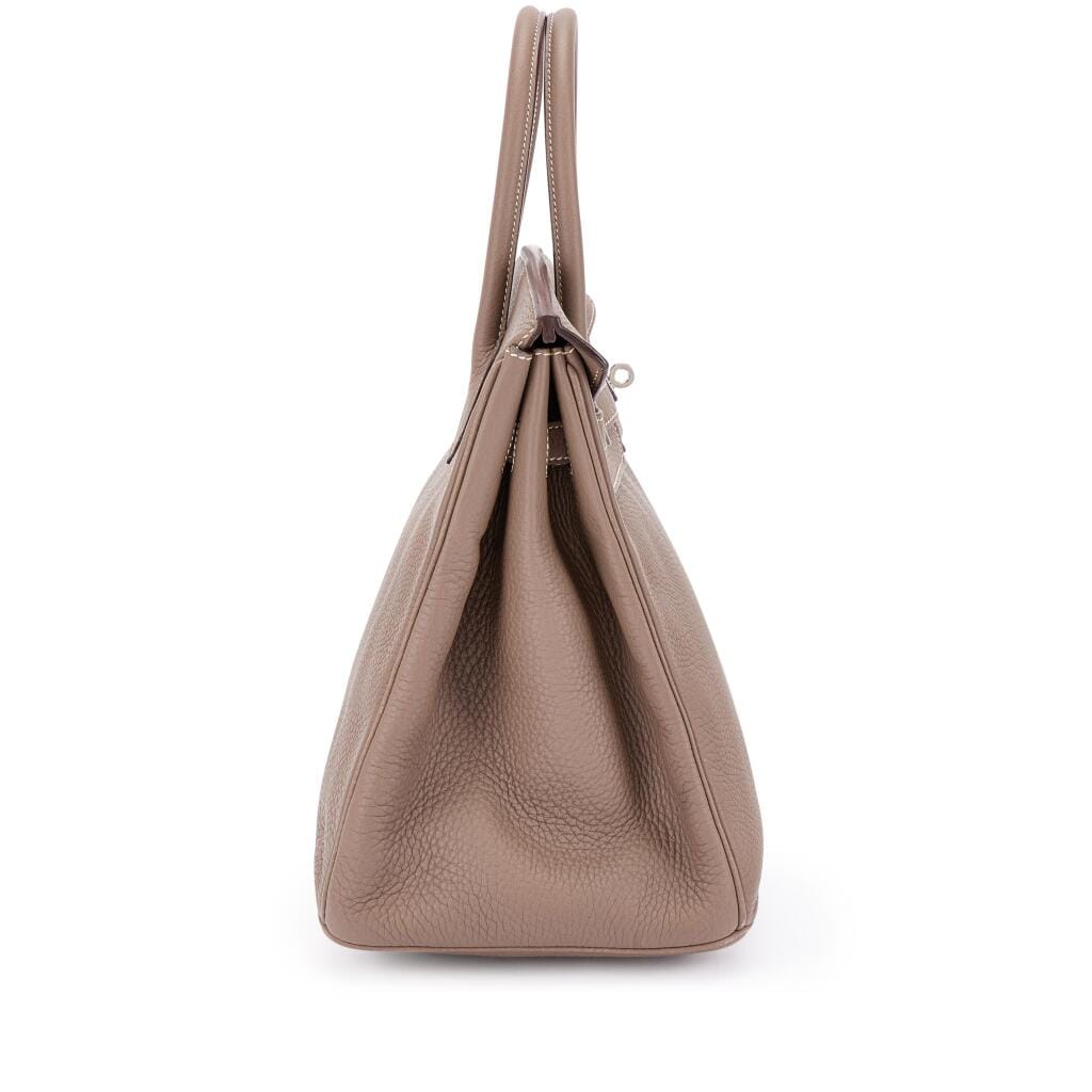 Etoupe Clemence Birkin 35 Palladium Hardware, 2007