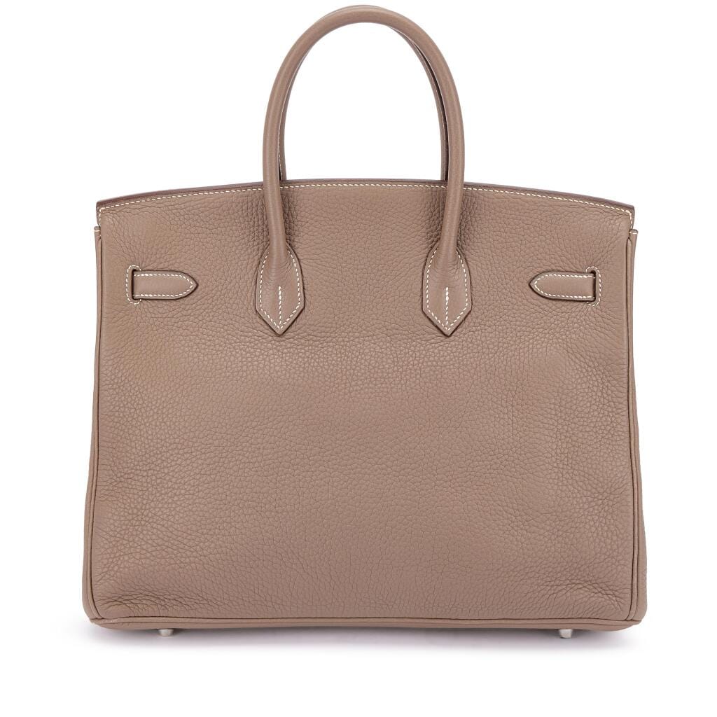 Etoupe Clemence Birkin 35 Palladium Hardware, 2007