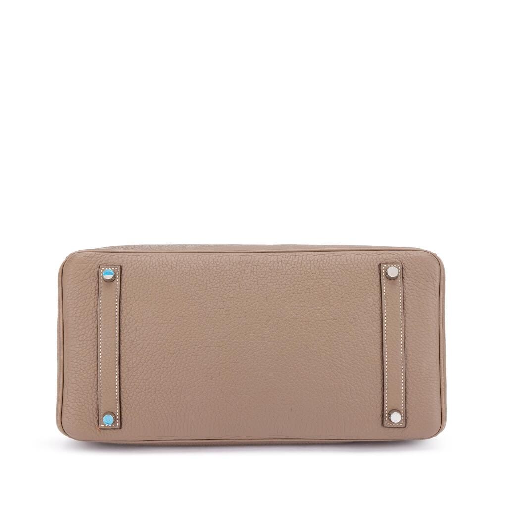 Etoupe Clemence Birkin 35 Palladium Hardware, 2007