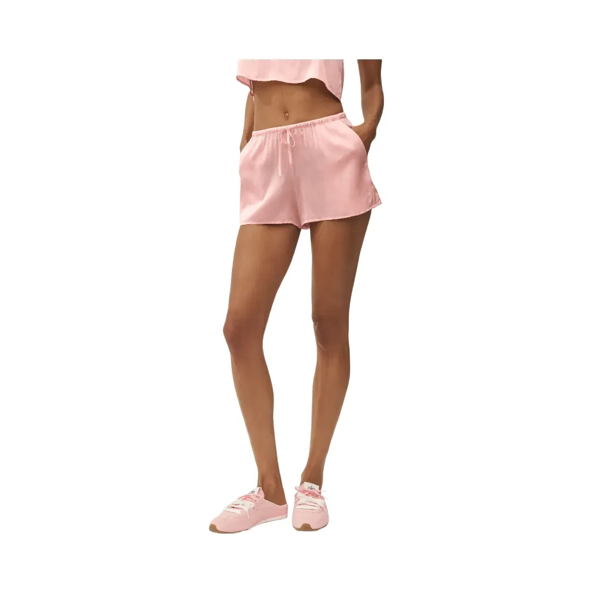 Alo Silk Blend Radiance Short 'Sundrenched Pink'