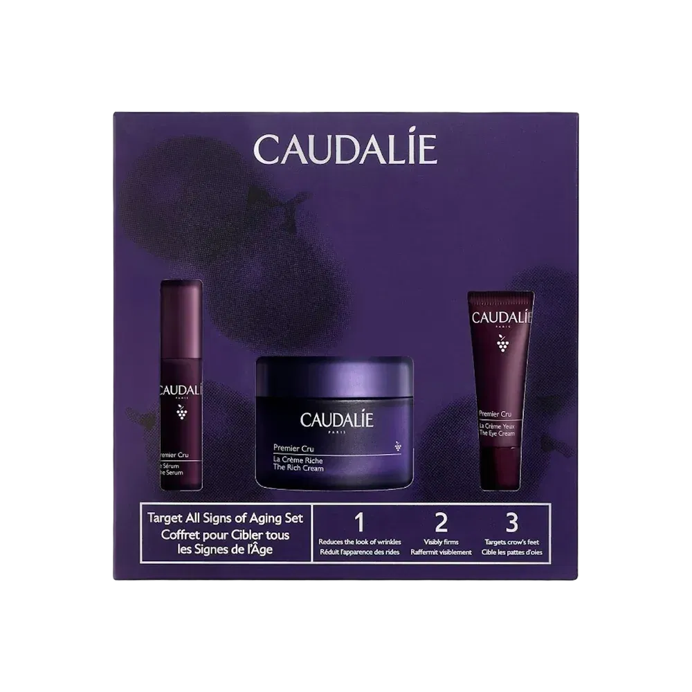 Caudalie Premier Cru Anti-Aging Routine – The Rich Cream For Dry Skin