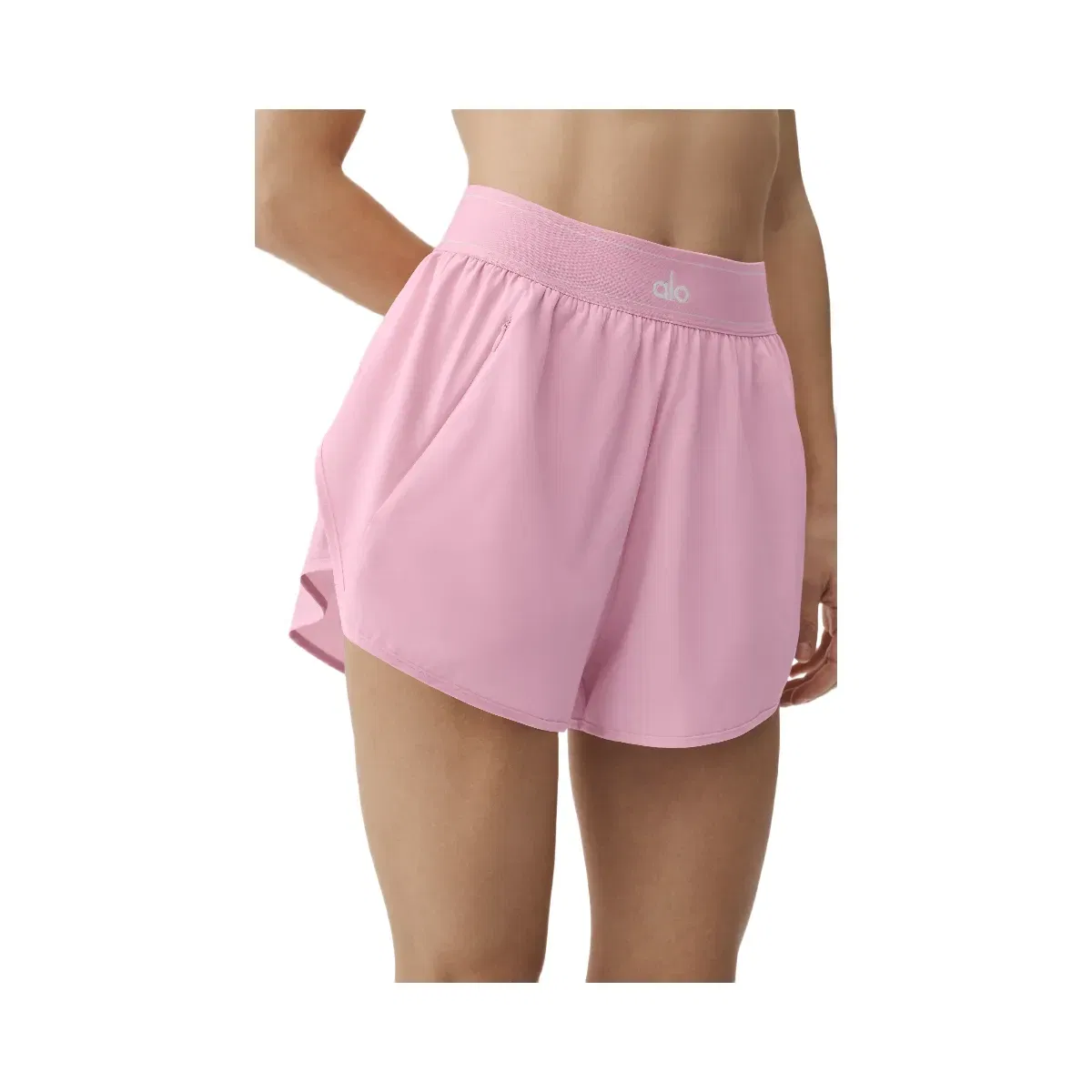 Alo Match Point Short 'Pink Marshmallow'