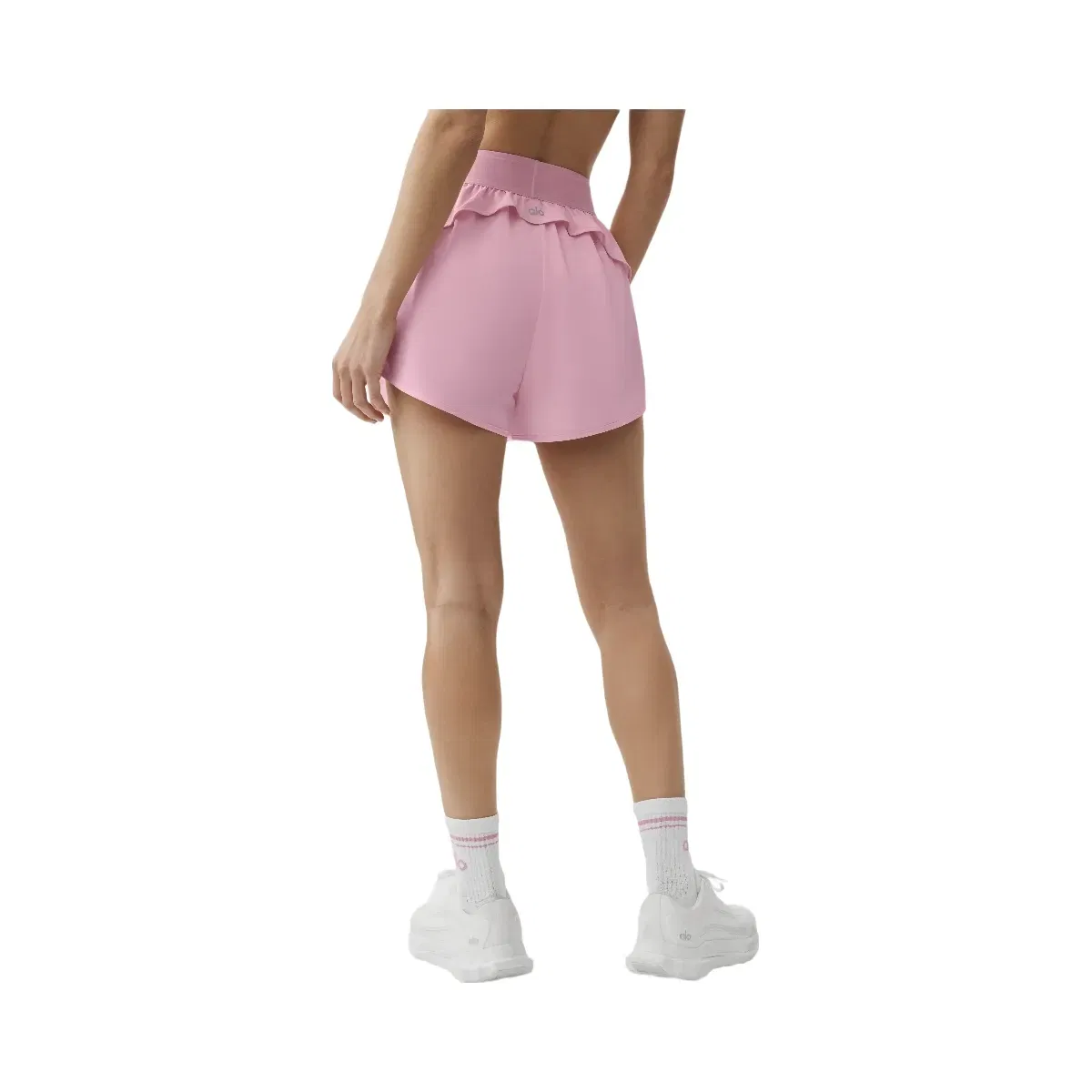 Alo Match Point Short 'Pink Marshmallow'