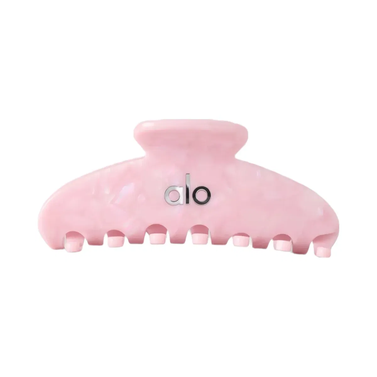 Alo 90's Claw Clip 'Pink Marshmallow Shell'